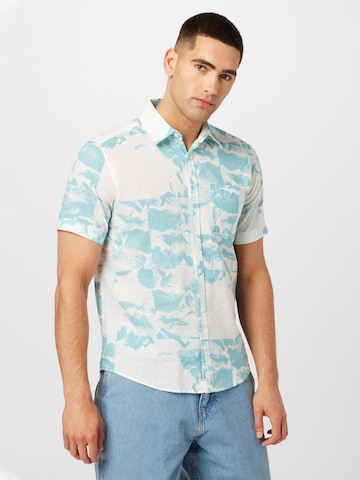 s.Oliver - Regular Fit Camisa em branco: frente