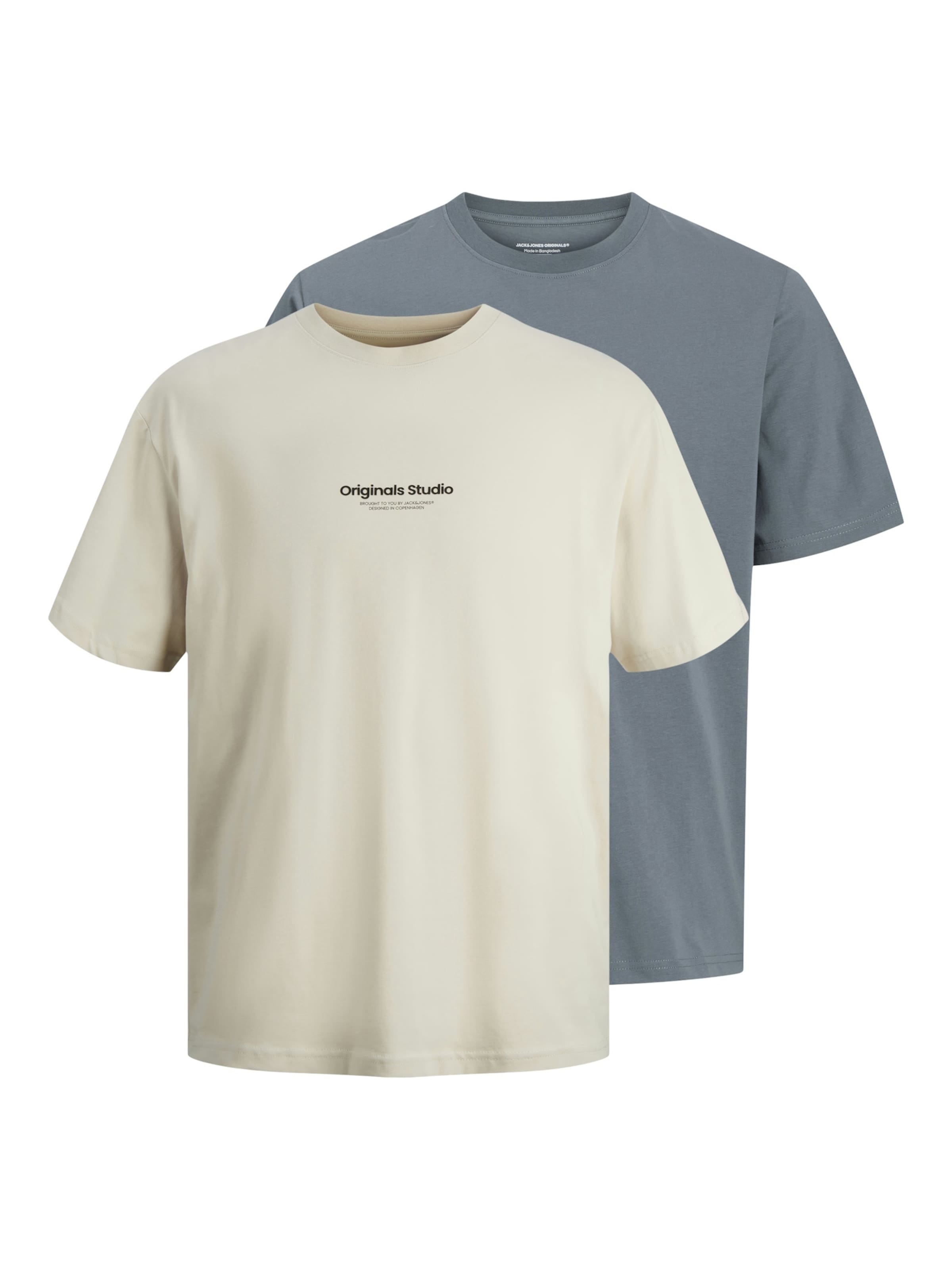 JACK & JONES Shirt 'VESTER' in Grey: front