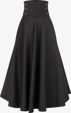 Nikka Place Rock 'Rose' in Schwarz: Vorderseite