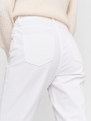 Noisy may Tapered Jeans 'ISABEL' in White