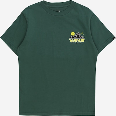 VANS T-Shirt 'SPACE CAMP SS' en jaune / vert foncé / noir / blanc, Vue avec produit