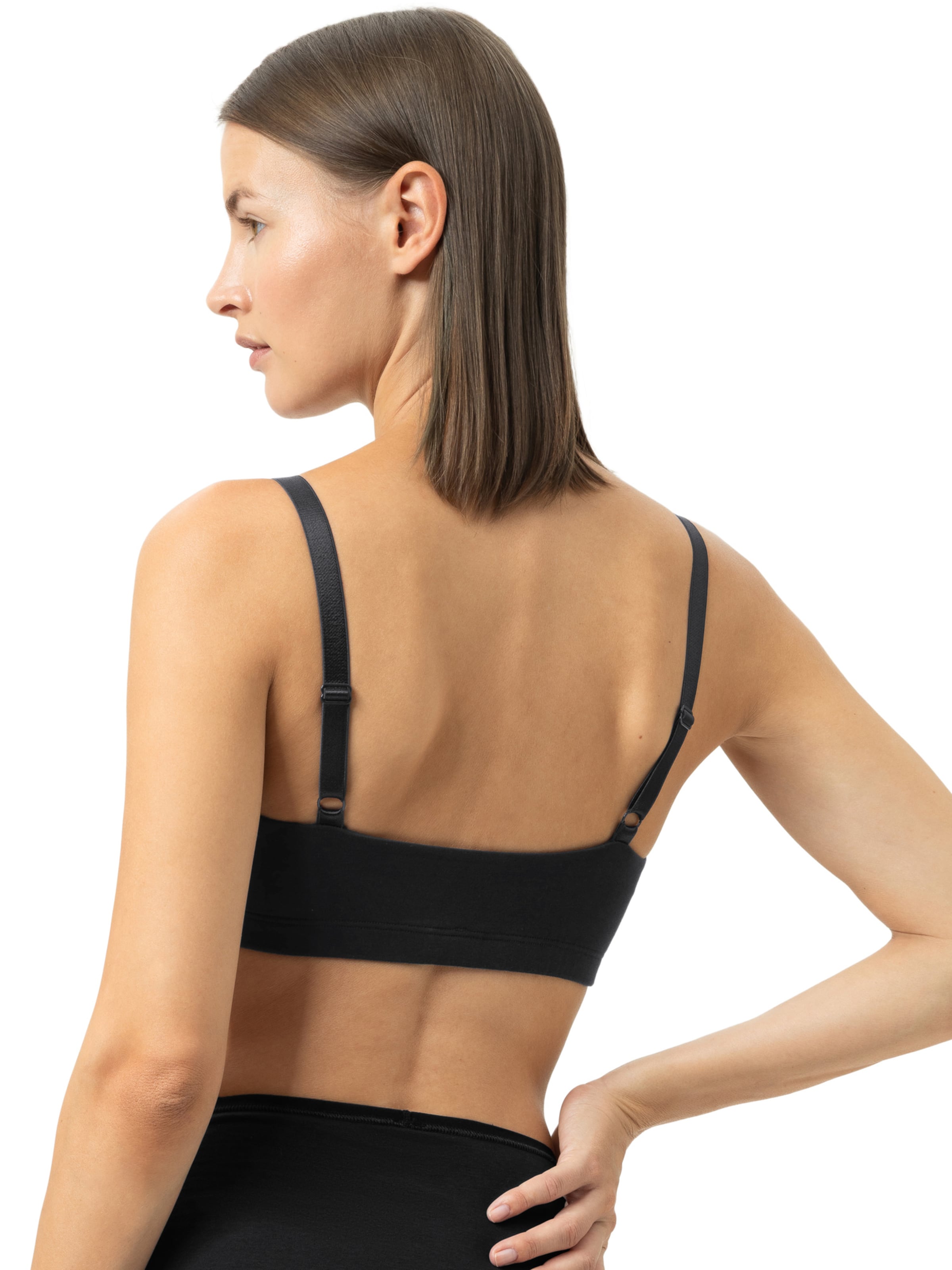 Mey Bustier BH in Schwarz