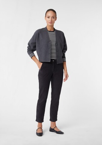 comma casual identity Knit Cardigan 'Milano' in Grey