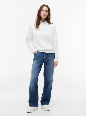 Tommy Jeans Sweatshirt in Weiß
