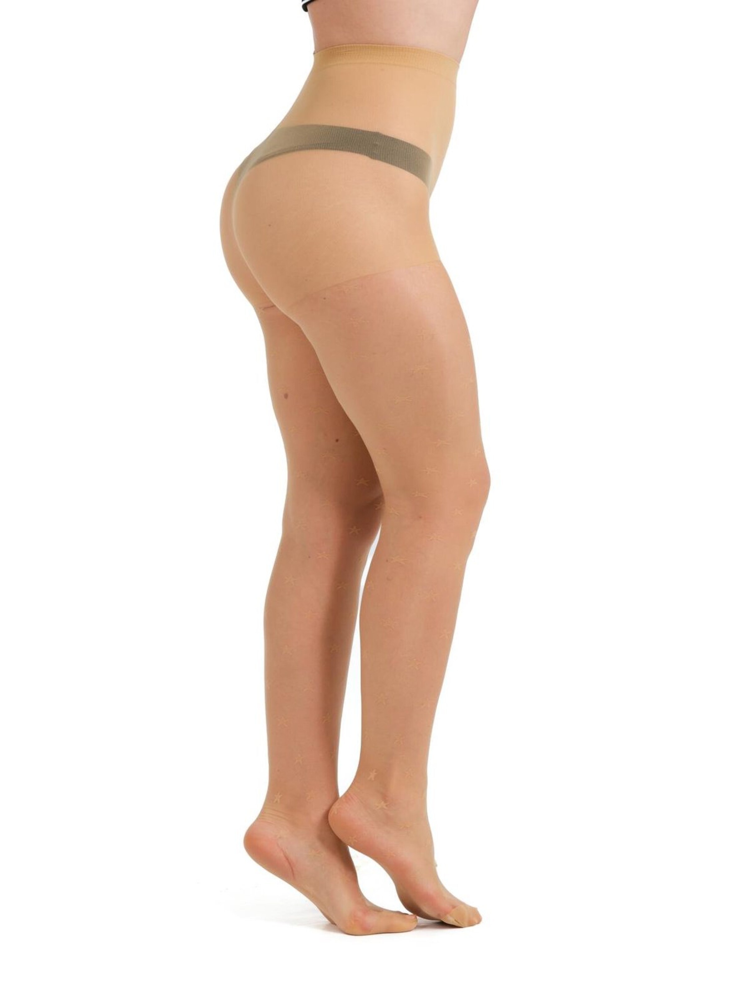 C&City Jemné punčocháče – béžová