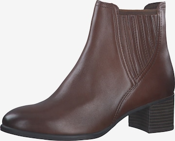 MARCO TOZZI Ankle Boots in Brown: front