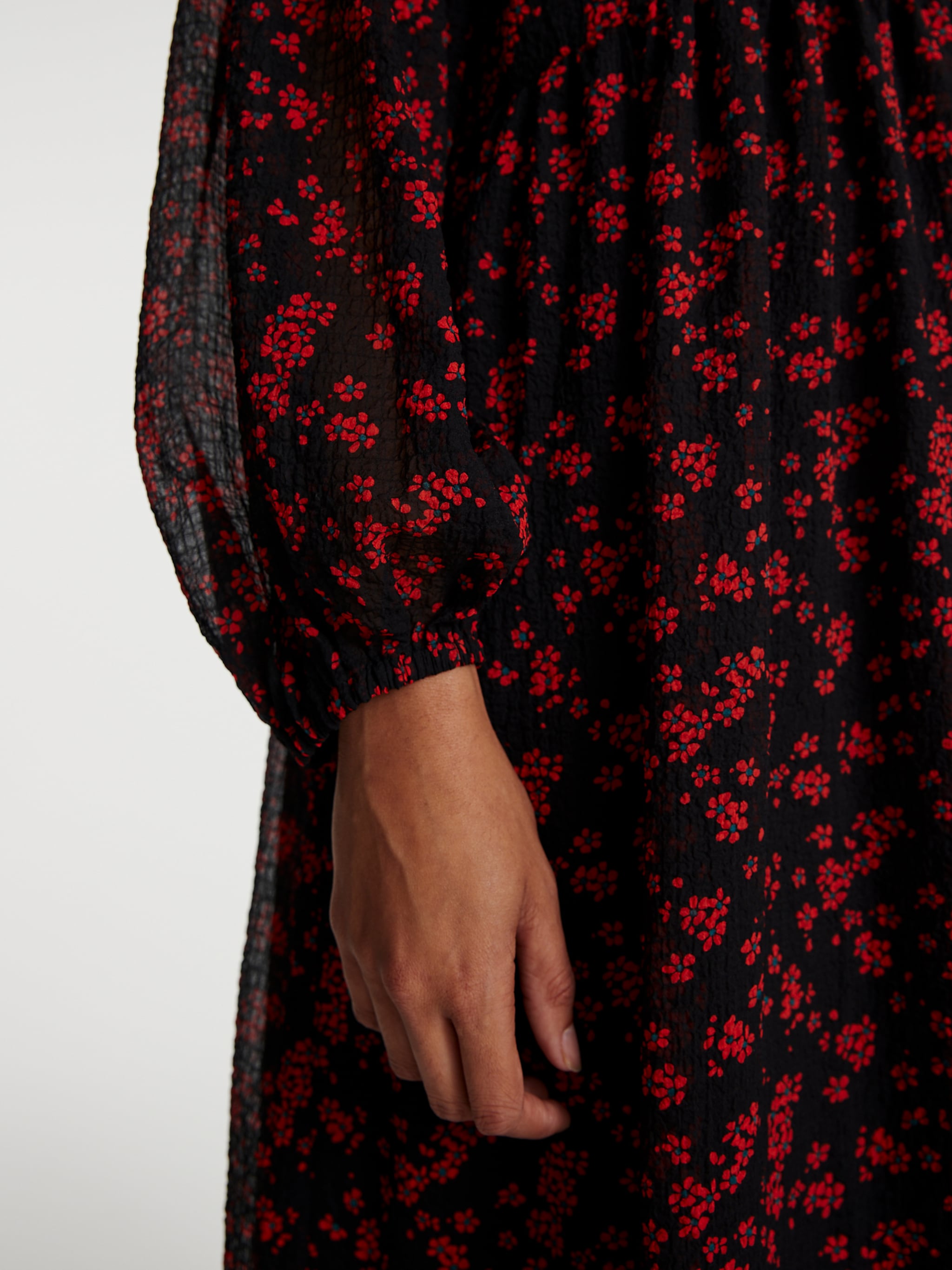 EDITED Producten Jurk 'Marcia' Rood