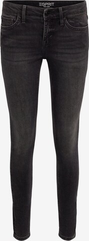 ESPRIT Skinny Jeans in Zwart: voorkant