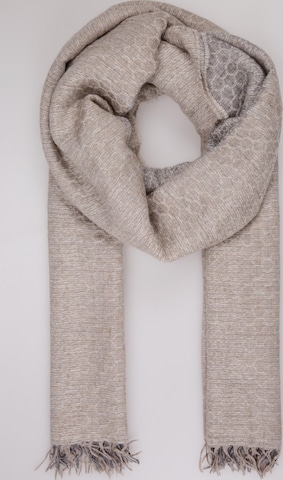 Fabiana Filippi Scarf & Wrap in One size in Beige: front