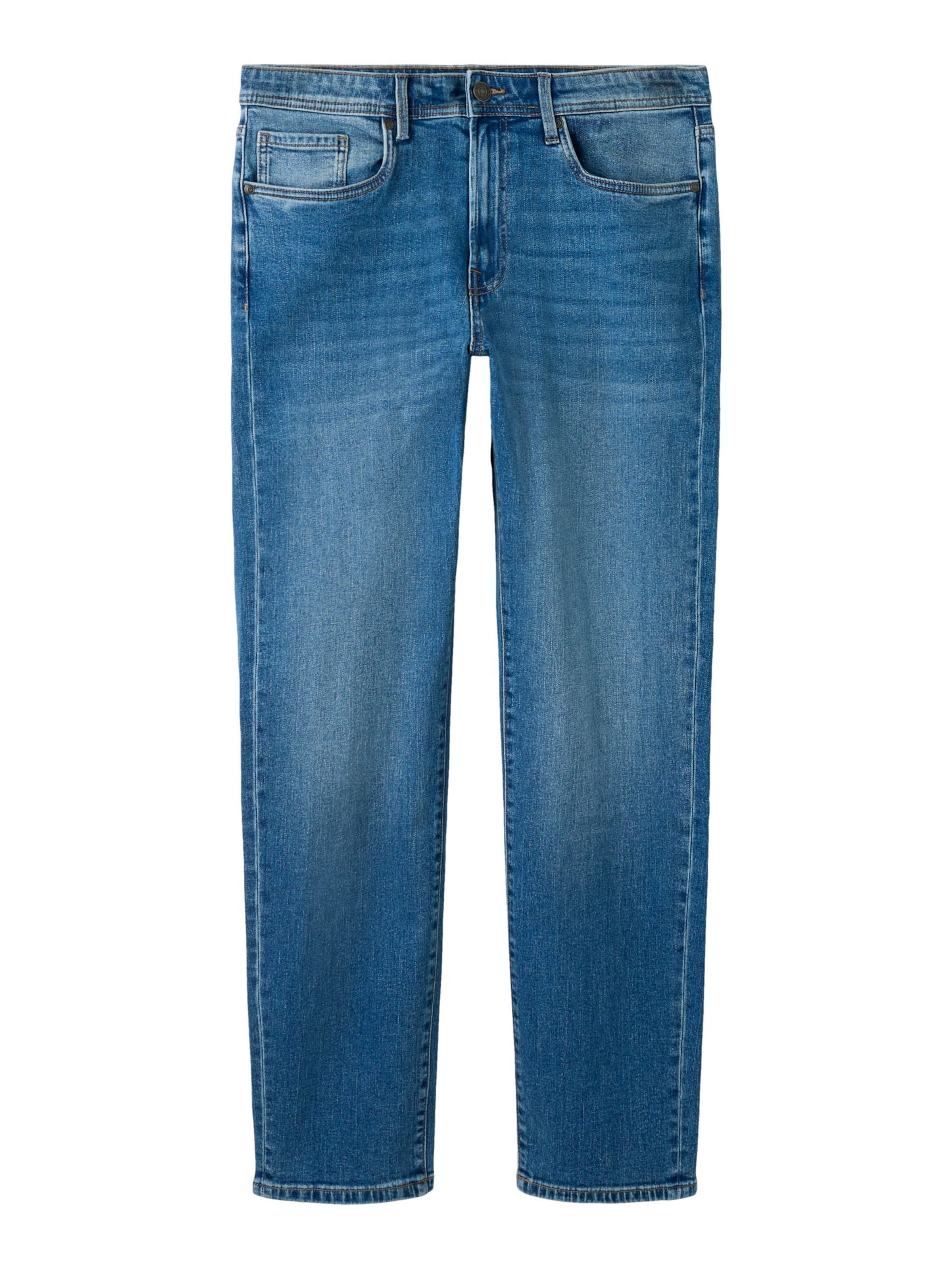 TWO SOON Tapered Jeans i blå: forside