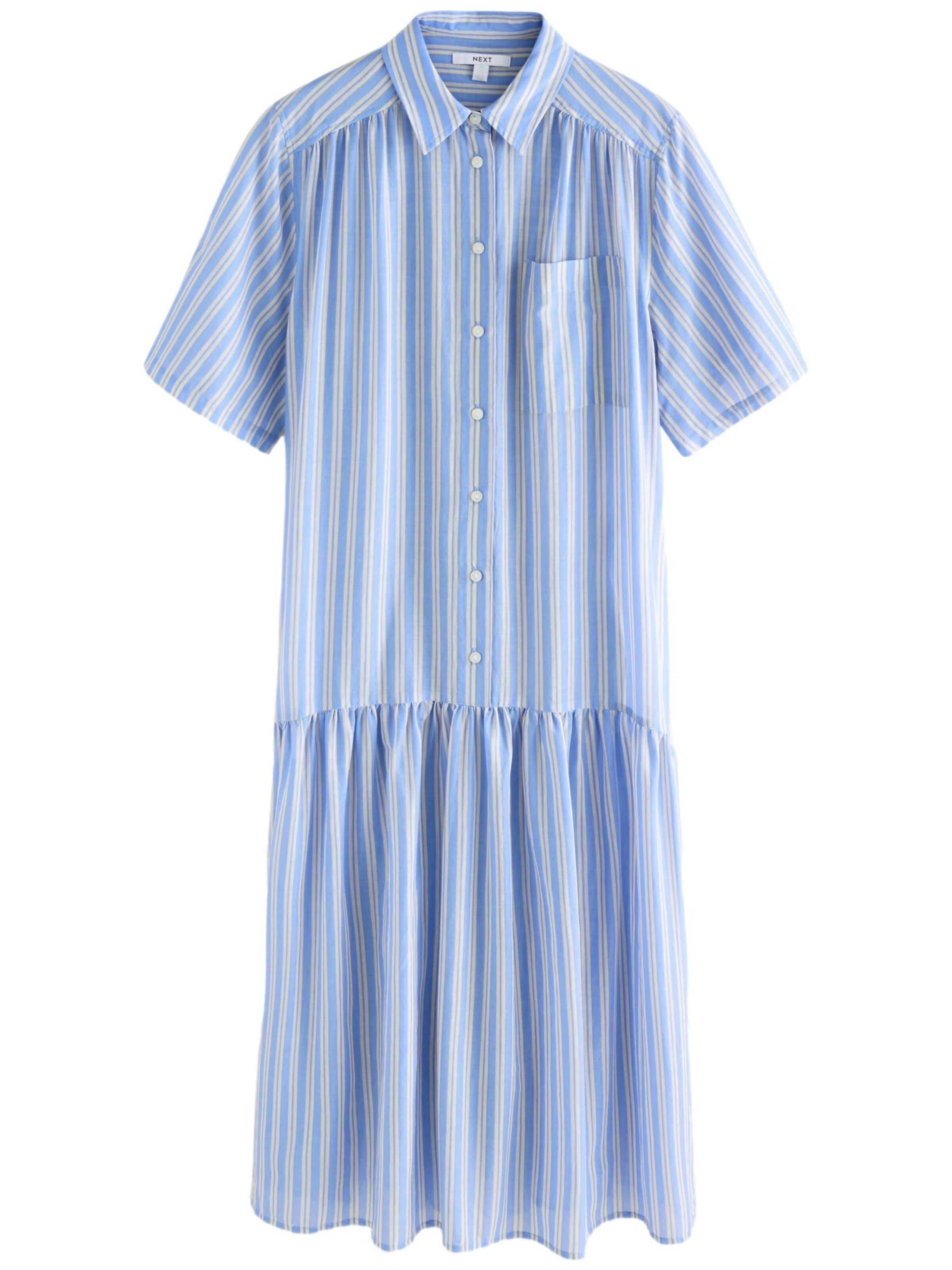Robe-chemise Next en bleu : devant