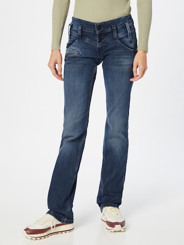 FREEMAN T. PORTER Regular Jeans 'Amelie' i blå: framsida