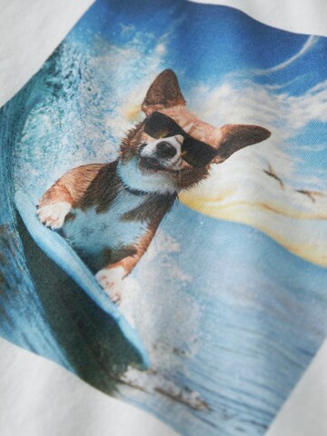 NAME IT Shirts 'NMMVOTO' i hvid