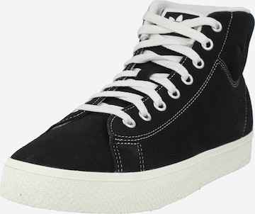 Sneaker înalt 'Stan Smith Cs Mid' de la ADIDAS ORIGINALS pe negru: față