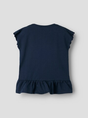 NAME IT T-shirt 'NMFMINA PAW' i blå