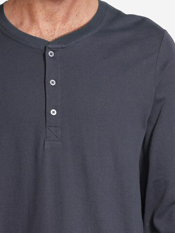 SCHIESSER Long Pajamas 'Night & Home' in Blue