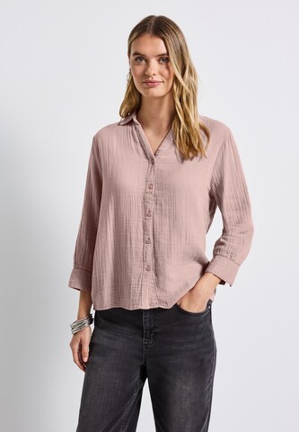 STREET ONE Blouse in Pink: front
