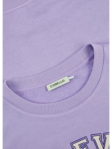 Sweat-shirt CODELLO en violet