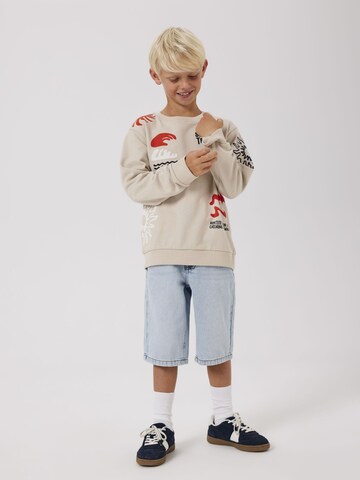 NAME IT Sweatshirt in Beige