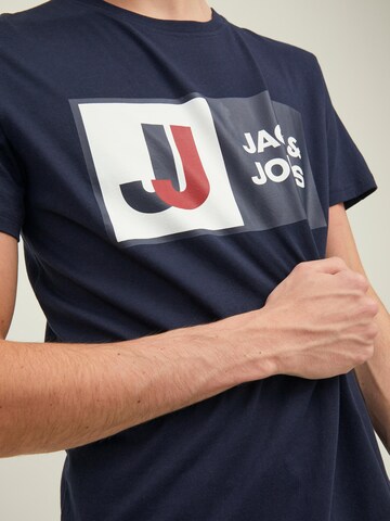 JACK & JONES Tričko 'Logan' – modrá