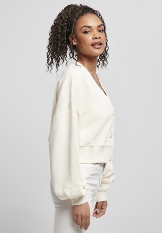 Urban Classics Sweat jacket in White