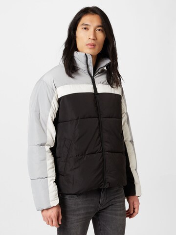 Only & Sons Winter Jacket 'Everett' in Grey: front