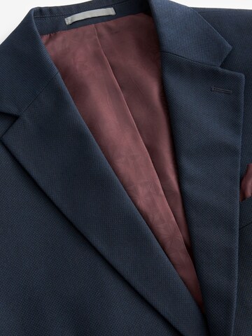 Coupe regular Veste de costume Next en bleu