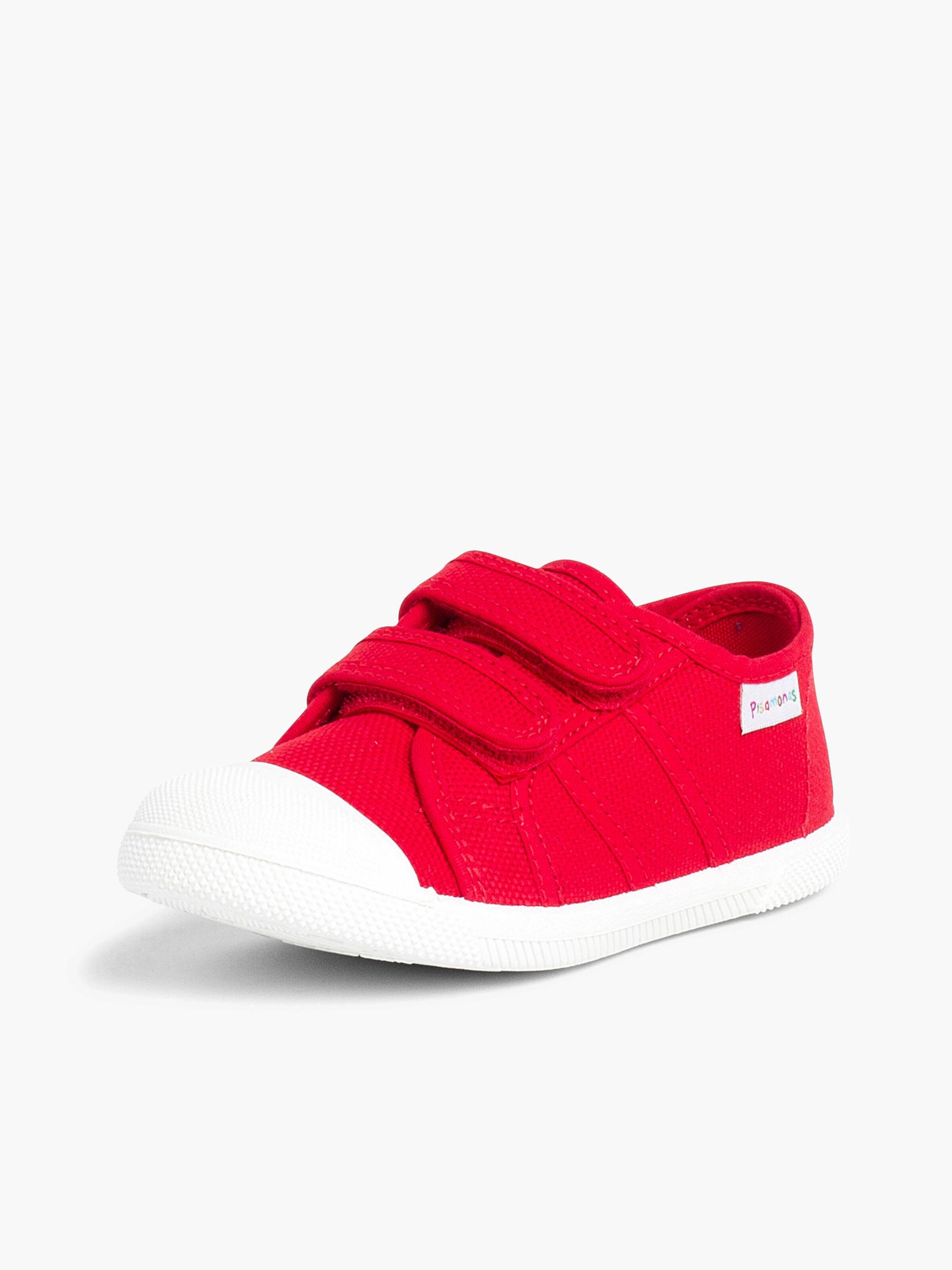Baskets Pisamonas en rouge : devant
