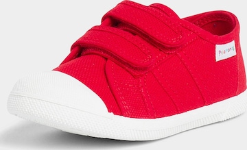 Baskets Pisamonas en rouge : devant