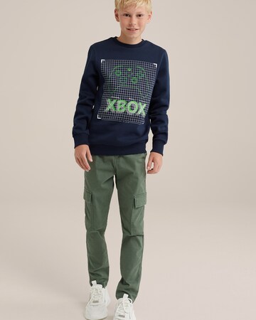 WE Fashion Sweatshirt in Blue