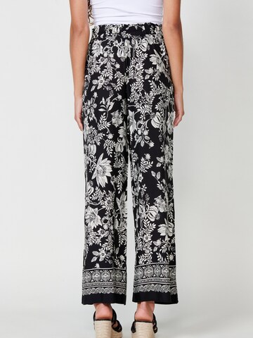 KOROSHI Regular Trousers in Black
