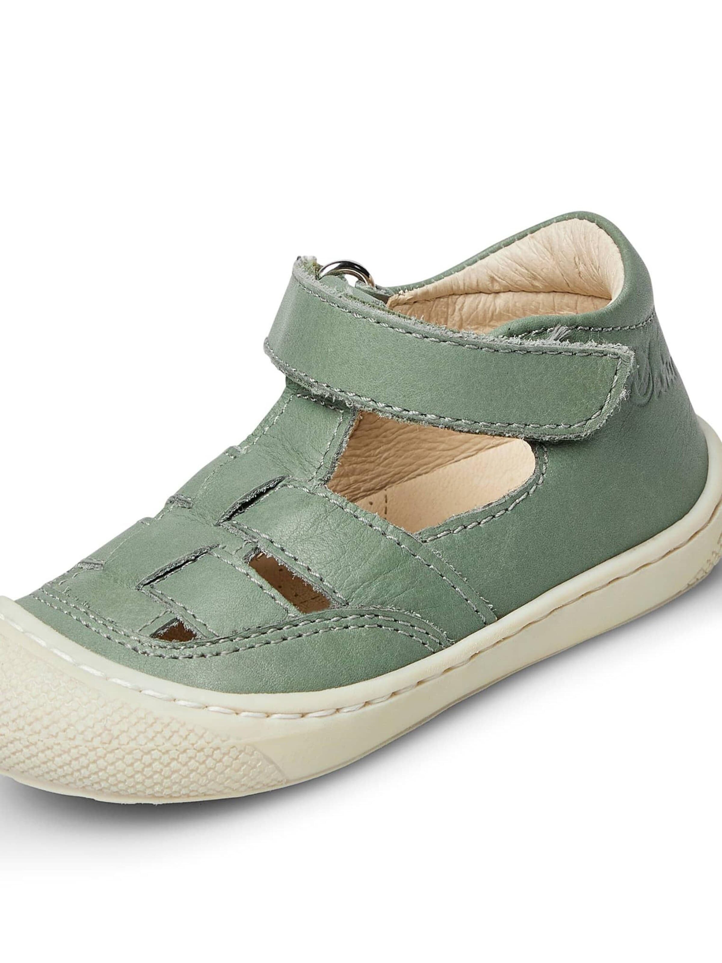 Chaussures ouvertes 'WAD' NATURINO en vert : devant