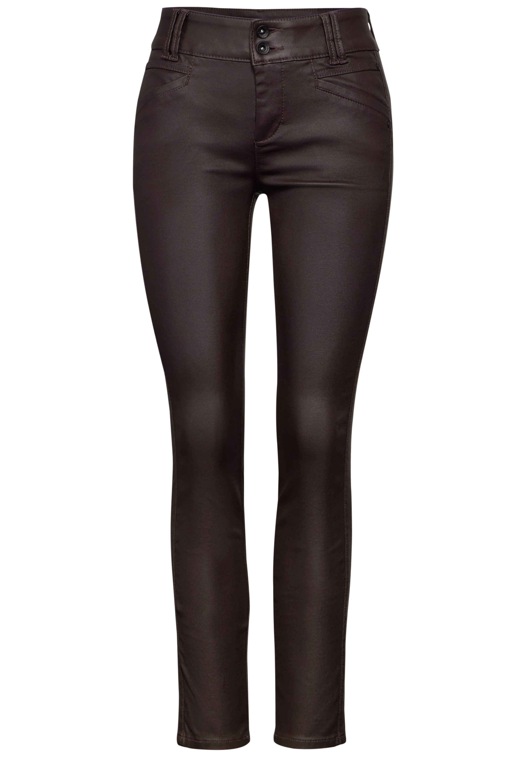 STREET ONE Pants in Brown: front