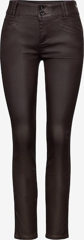 STREET ONE Hose in Braun: Vorderseite