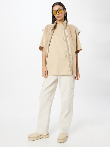 KnowledgeCotton Apparel Shirt in Beige