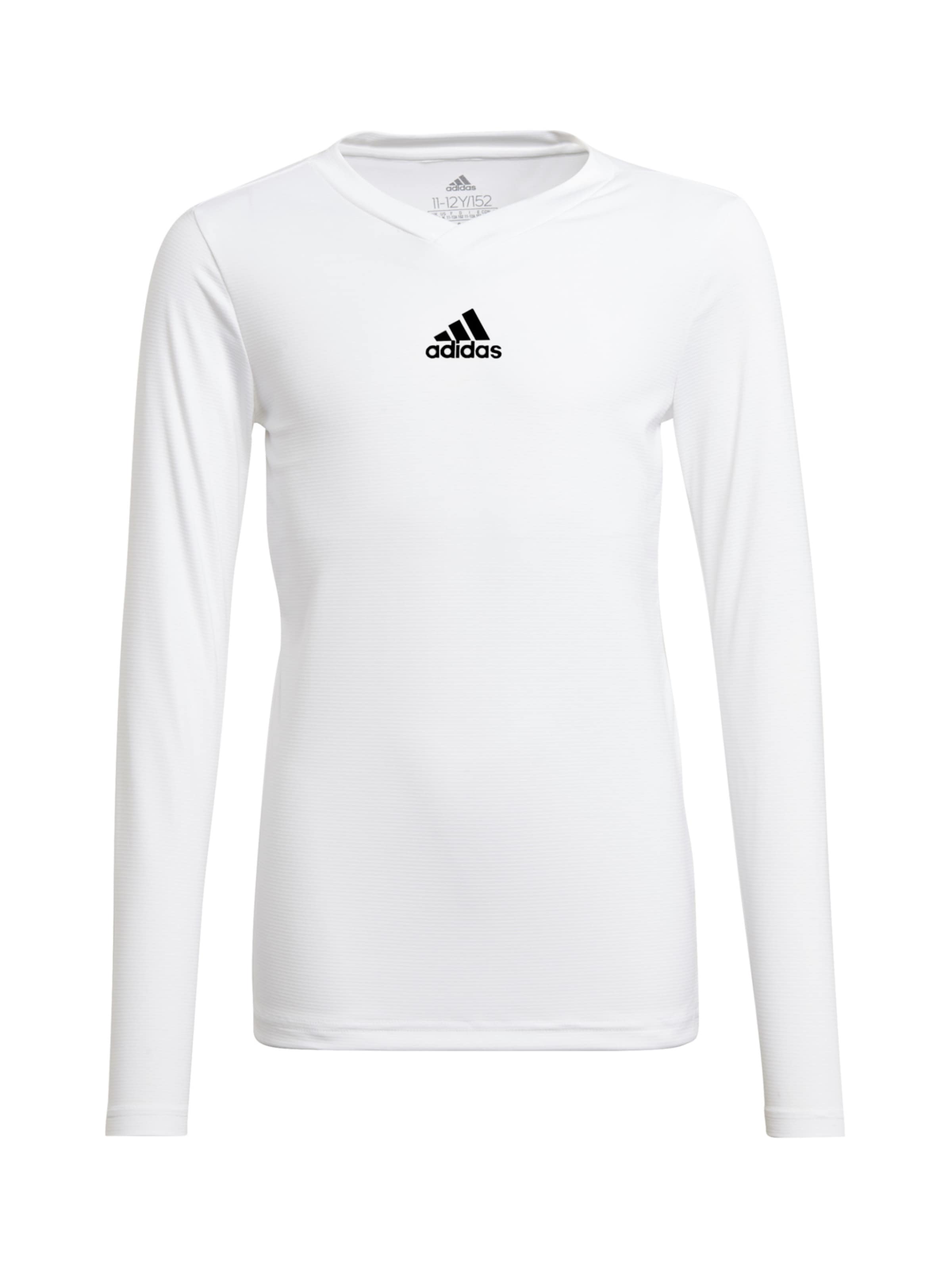 ADIDAS PERFORMANCE Funktionsshirt 'Team Base' in Weiß: Vorderseite