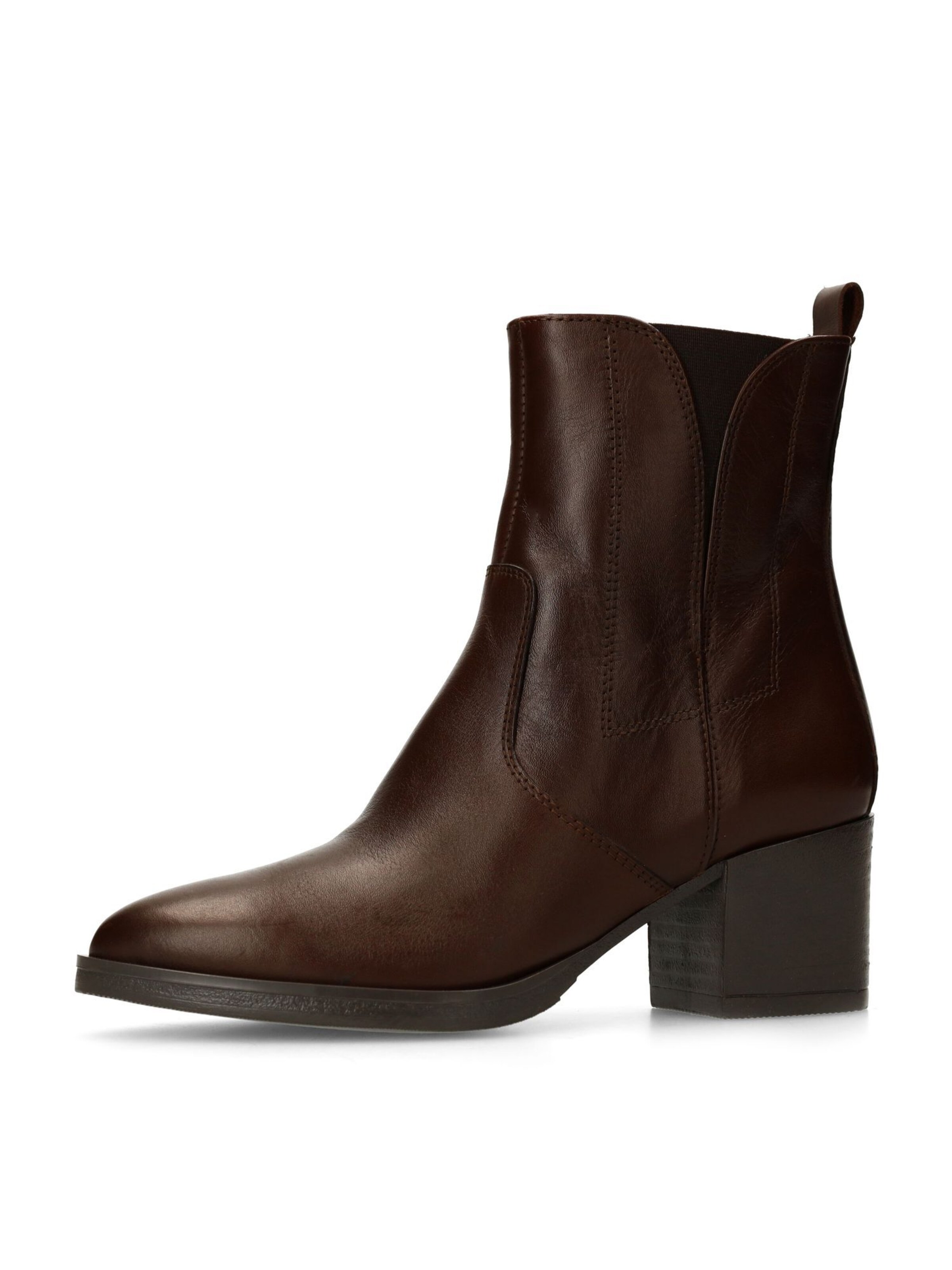 Bottines no stress en marron : devant