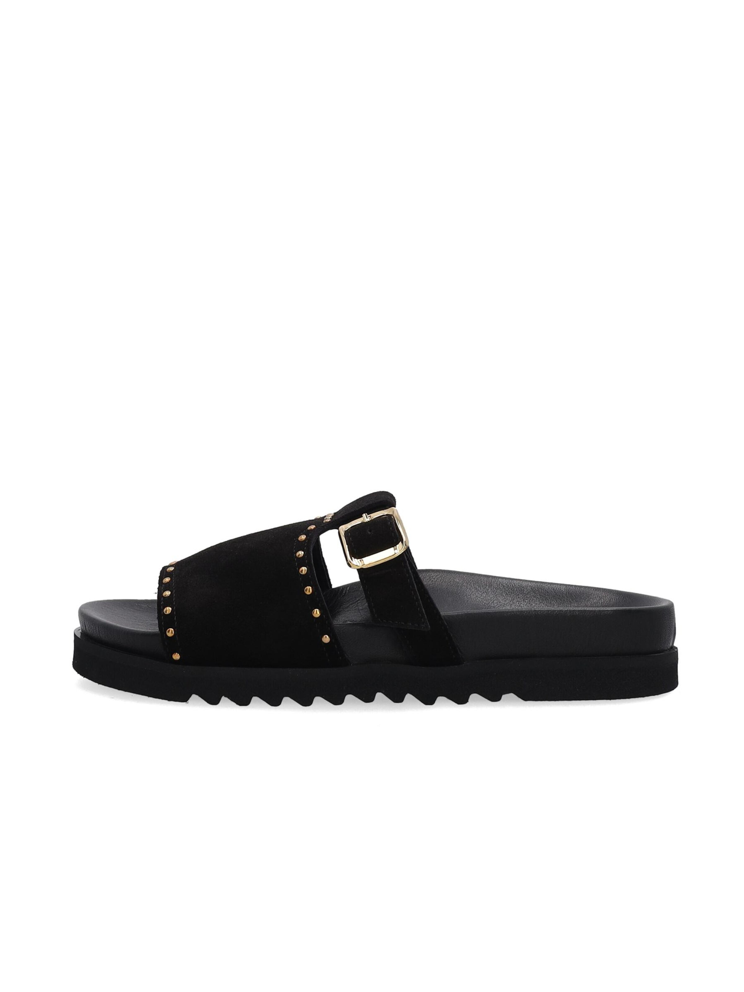 VENEZIA Mules 'Venezia' in Black: front