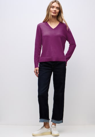STREET ONE Pullover in Lila