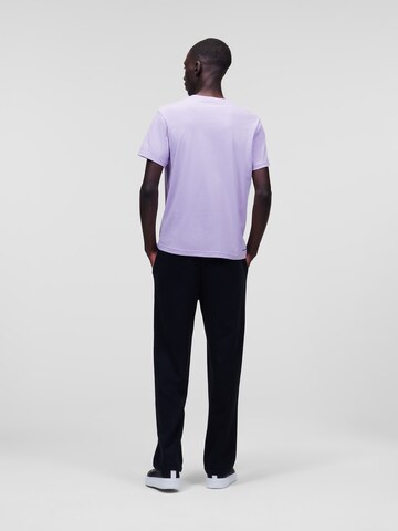 T-Shirt Karl Lagerfeld en violet