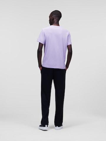 T-Shirt Karl Lagerfeld en violet