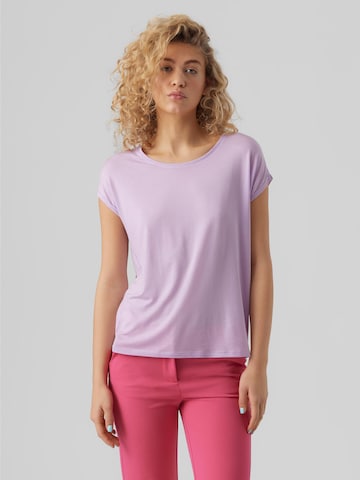 VERO MODA Shirt 'AVA' in Lila: voorkant