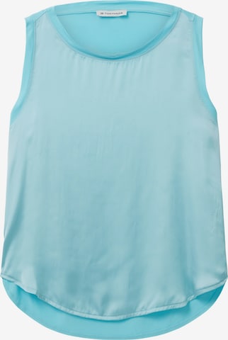 TOM TAILOR Top in Blauw: voorkant