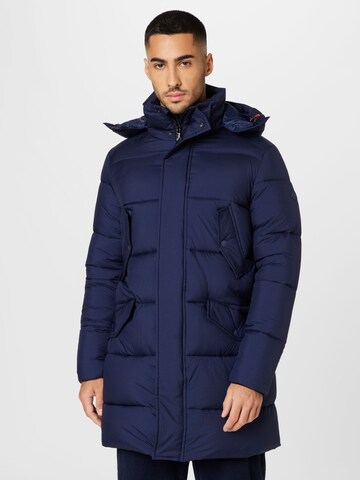 Manteau d’hiver 'Jeremy' SAVE THE DUCK en bleu : devant