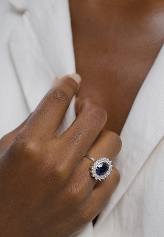 Anello 'Glamour' di ELLI in argento: frontale