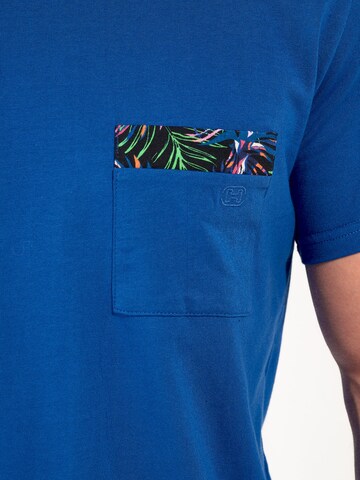 Pyjama long ' Sleepwear Havana ' HOM en bleu