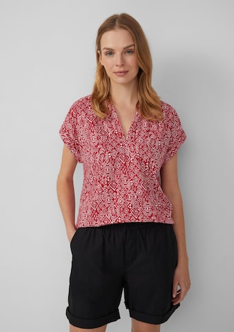 s.Oliver Bluse in Rot: Vorderseite