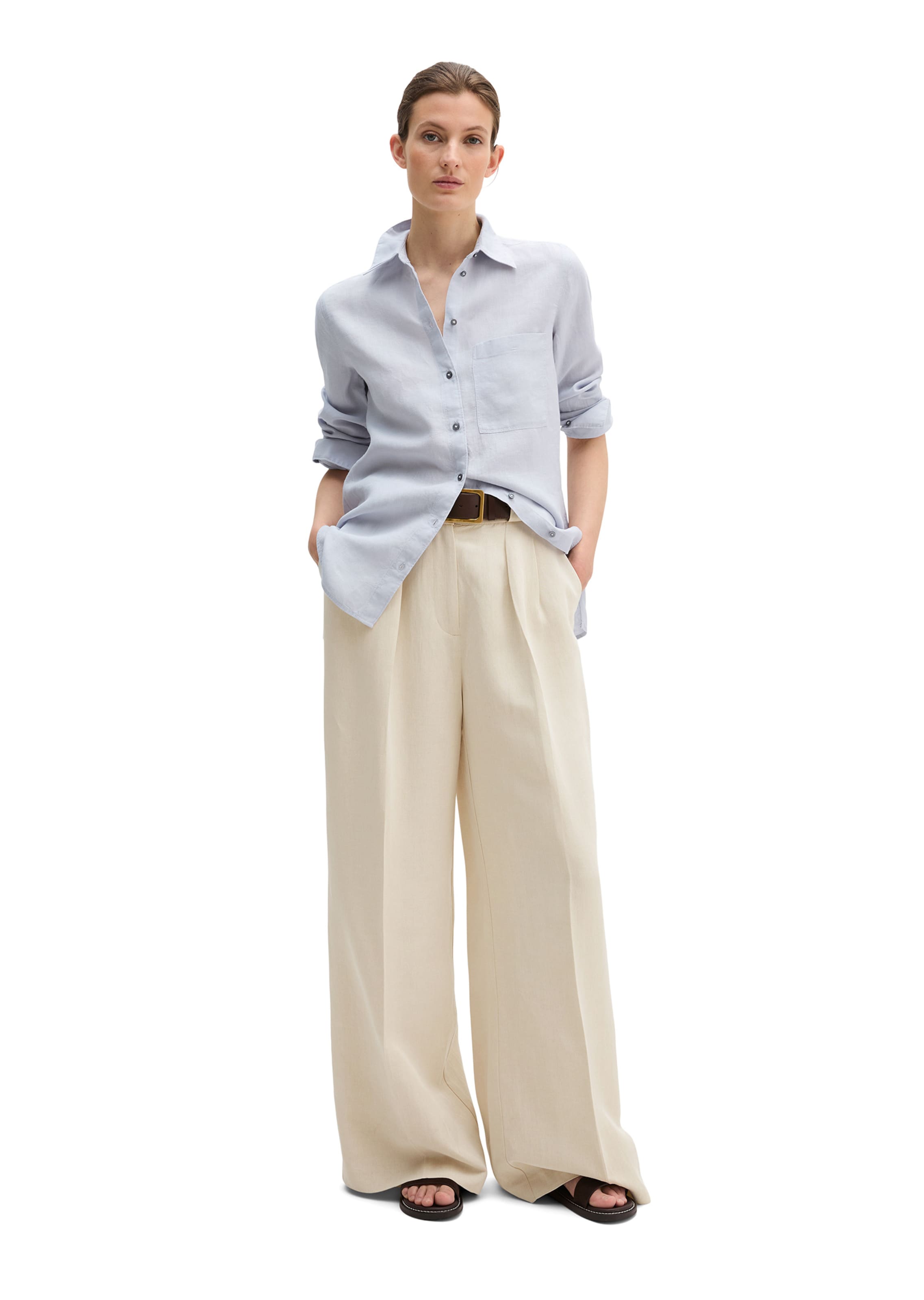 Marc O'Polo Blouse in Blue: front