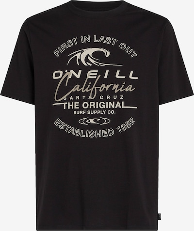 O'NEILL T-Shirt en beige / gris clair / noir, Vue avec produit