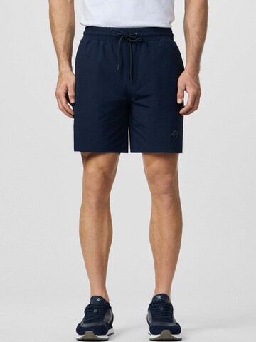 regular Pantaloni sportivi di Hackett London in blu: frontale